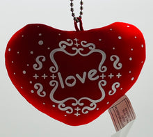Red Heart Soft Keychain