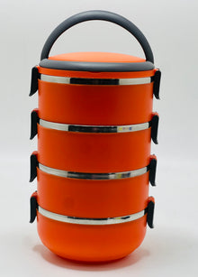 4 Layers Stainless Steel Thermal Insulated Lunch Box Food Container Green|Lunch Containers| Lunch Containers