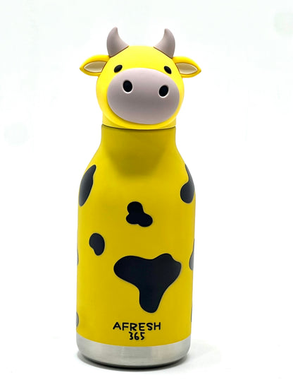 Cow Insulated Sipper Bottle 450ml