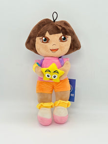 Dora the Explorer Soft Plush Stuffed Toy with Backpack and Star
