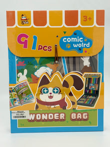 Dog Cat Wonder Bag 91 Pcs Art and Craft Set