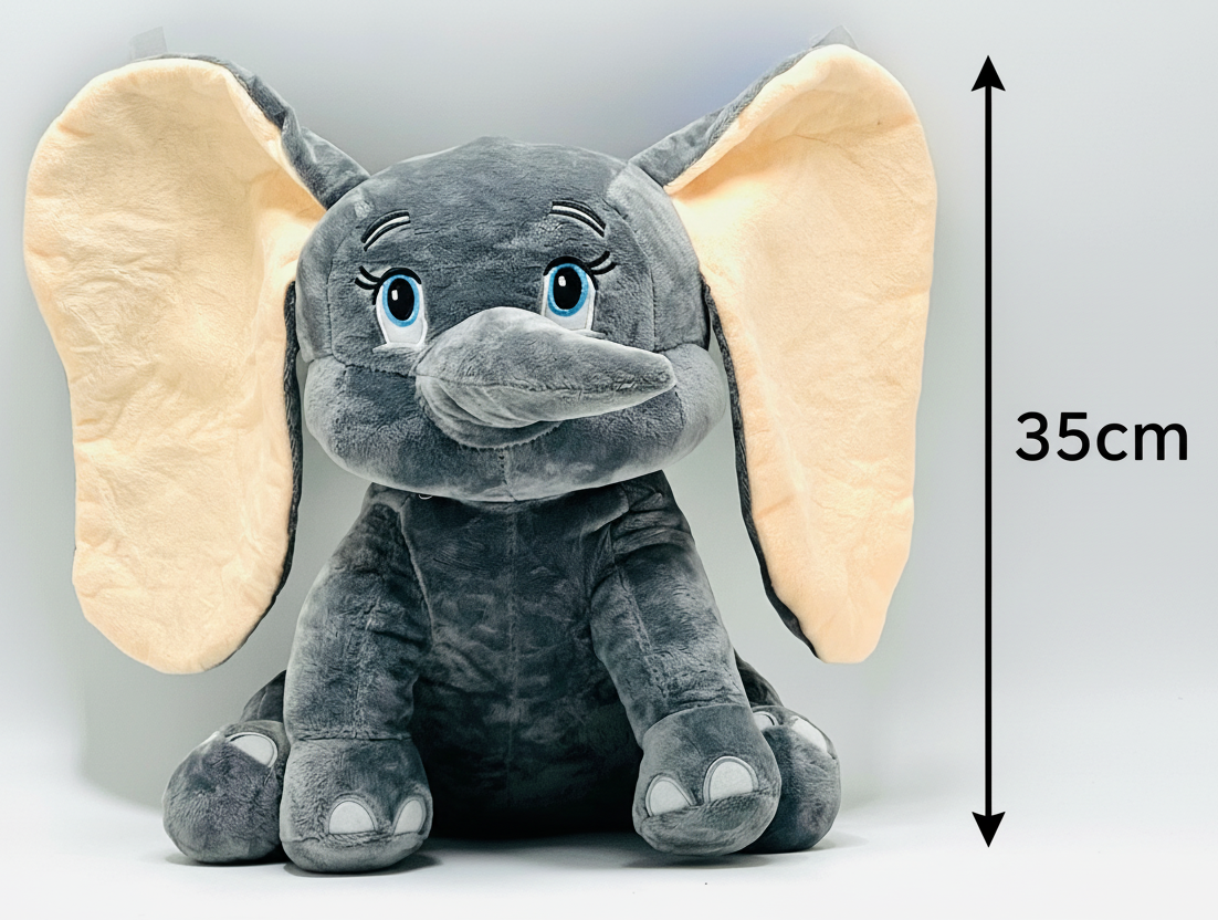 Dumbo Elephant Plush Soft Toy – 35cm