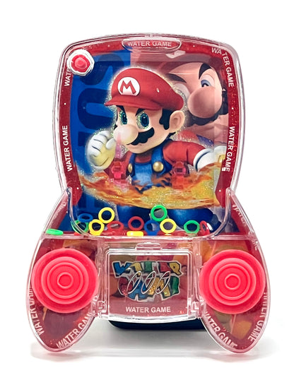 Super Mario Water Ring Toss Handheld Water Game Toy