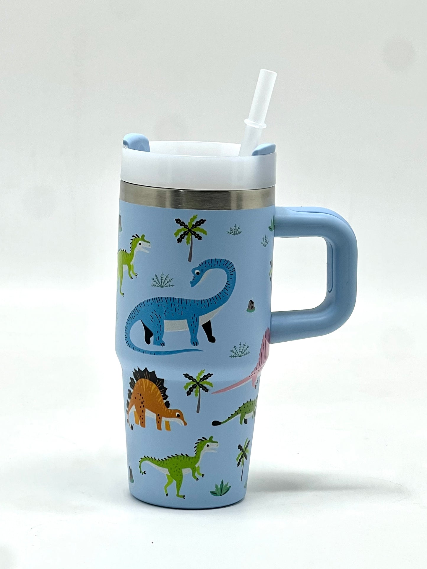 Dinosaur Print Insulated Tumbler 450ml