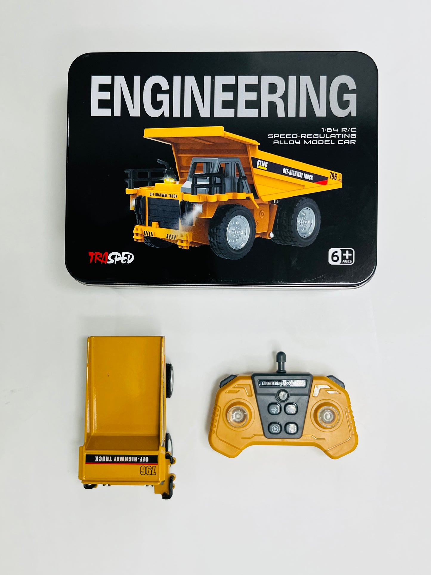Trasped 1:64 Remote Control Coal Mining Truck