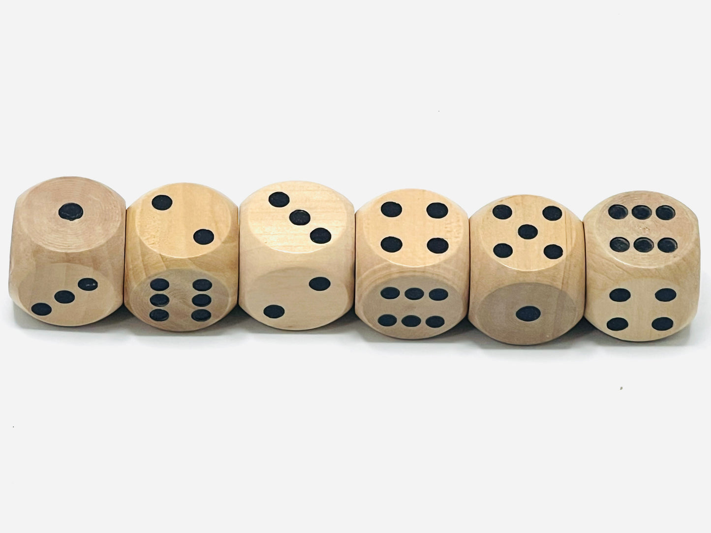 Wooden Dice 30mm Large