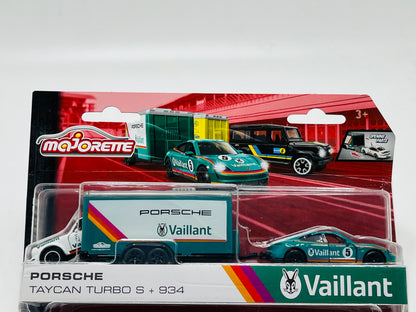 Majorette Race Trailer Assorted – Die-Cast Racing Trailer & Car Set for Kids (Age 3+)