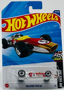 Hot Wheels Basic Car 1:64 – ’68 Lotus Type 49 Die-Cast Vehicle (C4982-HYX18-N7C5) (Age 3+)