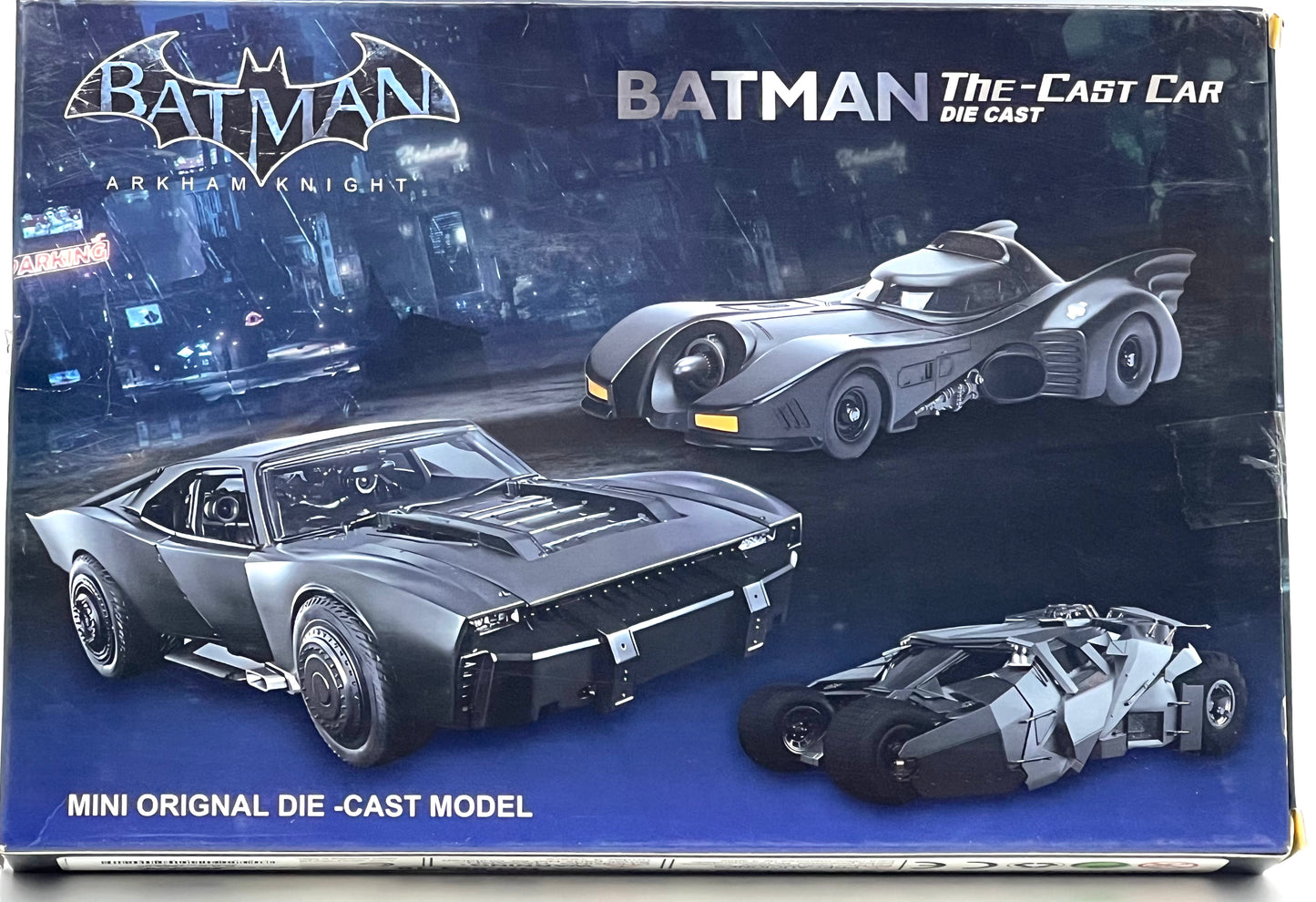 Royaldeals Toys Set of 10 Car Toy Hot Wheels Batman Arkham Knight Batmobile, Multi Color