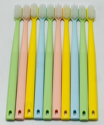Sakura Soft Silk Toothbrush - 10 Pcs Mix Color Pack