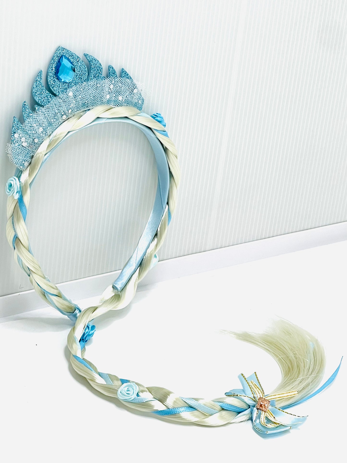 Frozen Princess Hair Band with Extension Multicolor