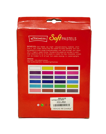 Bomeijia Soft Pastels – 24 Vibrant Colours