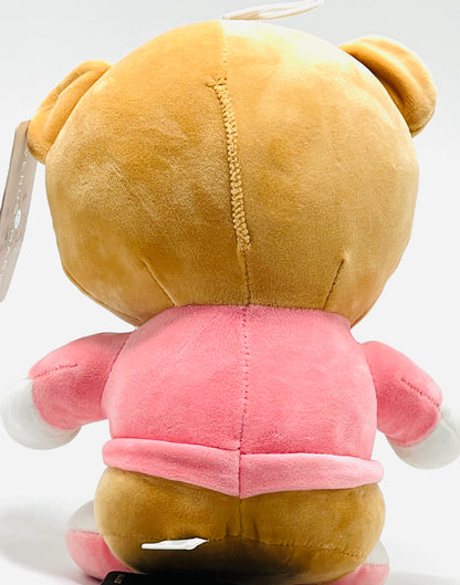 Teddy Bear Plush Soft Toy with Pacifier – 25 cm for Kids