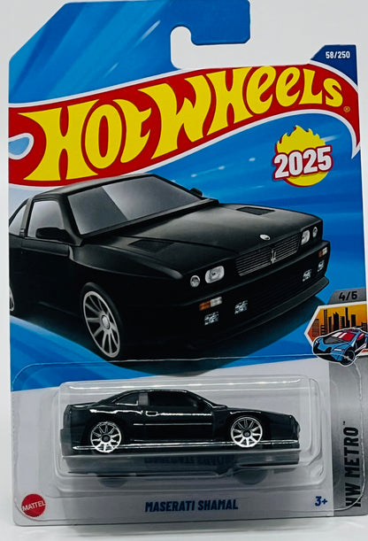 Hot Wheels Basic Car 1:64 – Maserati Shamal Die-Cast Vehicle (C4982-HYX76-N7C5-G1) (Age 3+)