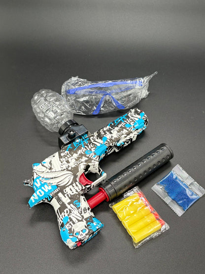 Electric Continuous Crystal/Gel Bullet Firing Water Gun