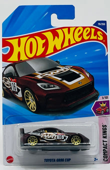 Hot Wheels Basic Car 1:64 – Toyota GR86 Cup Die-Cast Vehicle (C4982-HYX74-N7C5) (Age 3+)