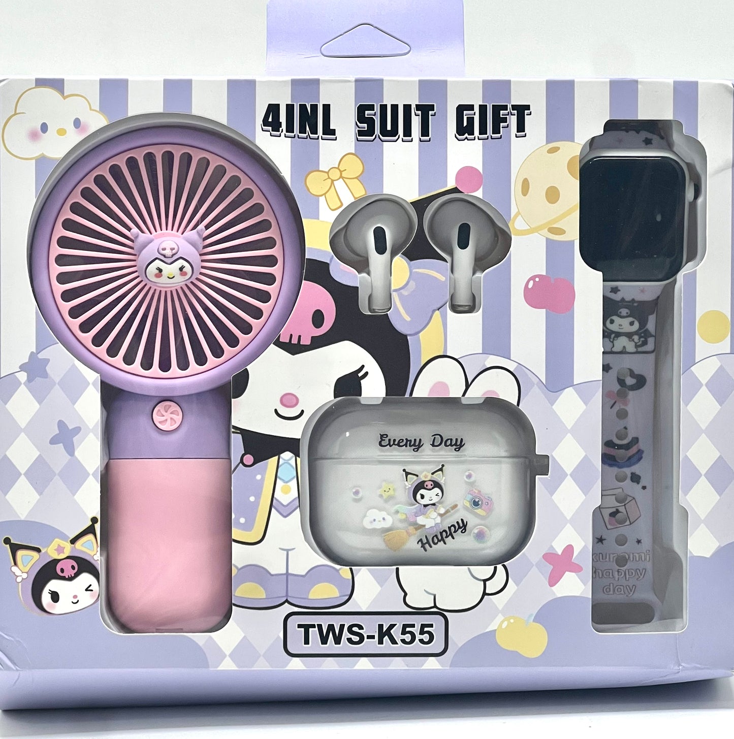 Fan Watch Air-Buds Gift Set