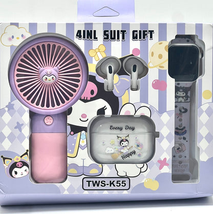 Fan Watch Air-Buds Gift Set