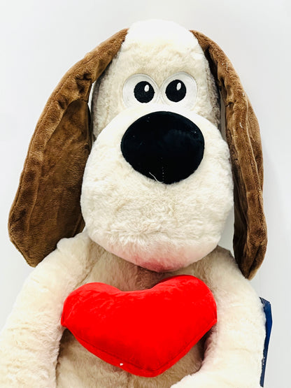 IN Snoopy with Heart Dog Soft Toy
