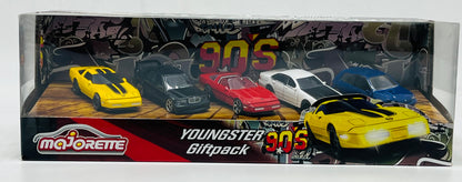 Majorette Youngster Gift Pack – Set of 5 Die-Cast Vehicles for Kids (Age 3+)