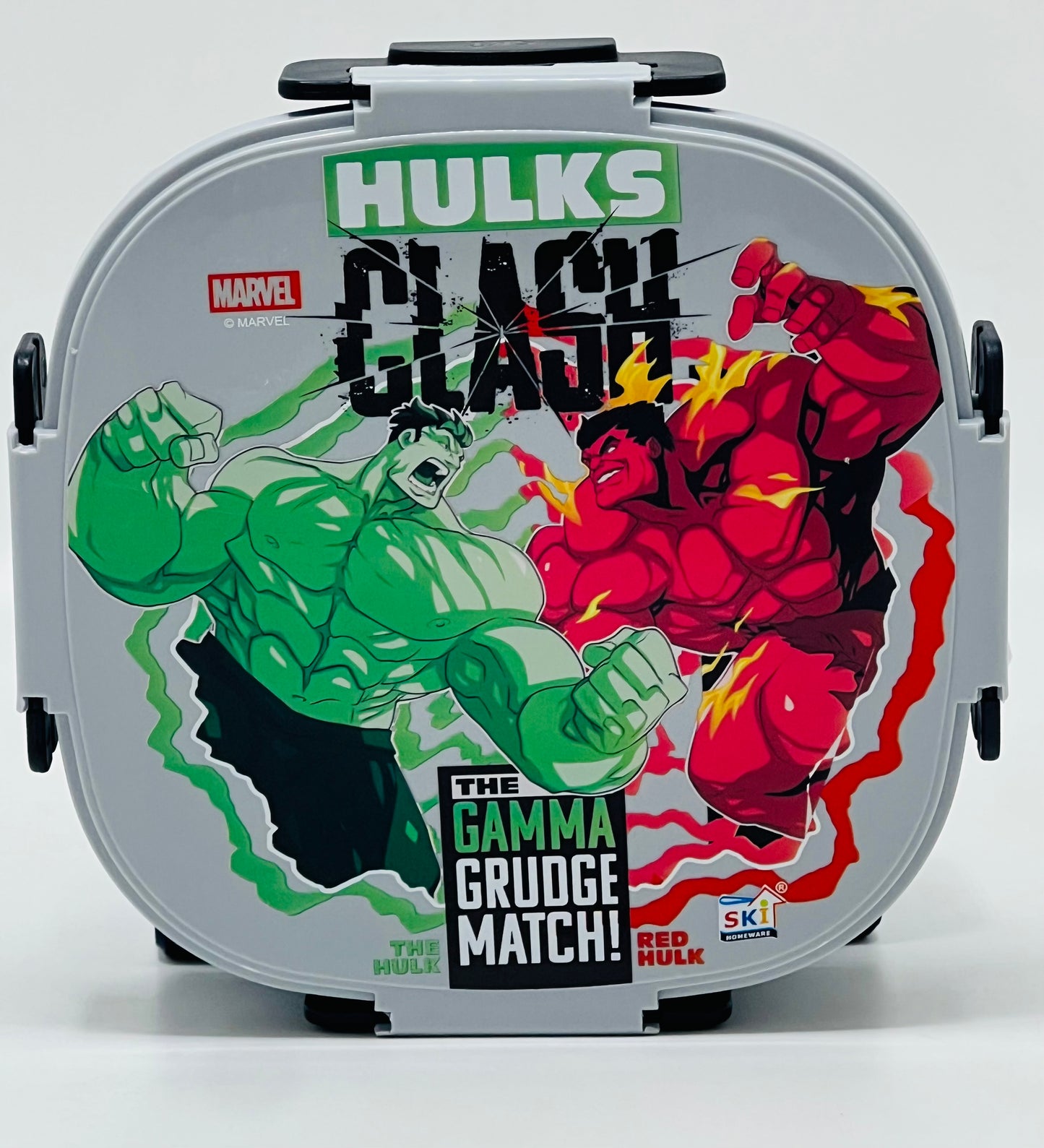 SKI Marvel & Disney Kids Insulated Lunch Box with Steel Inner and Spoon