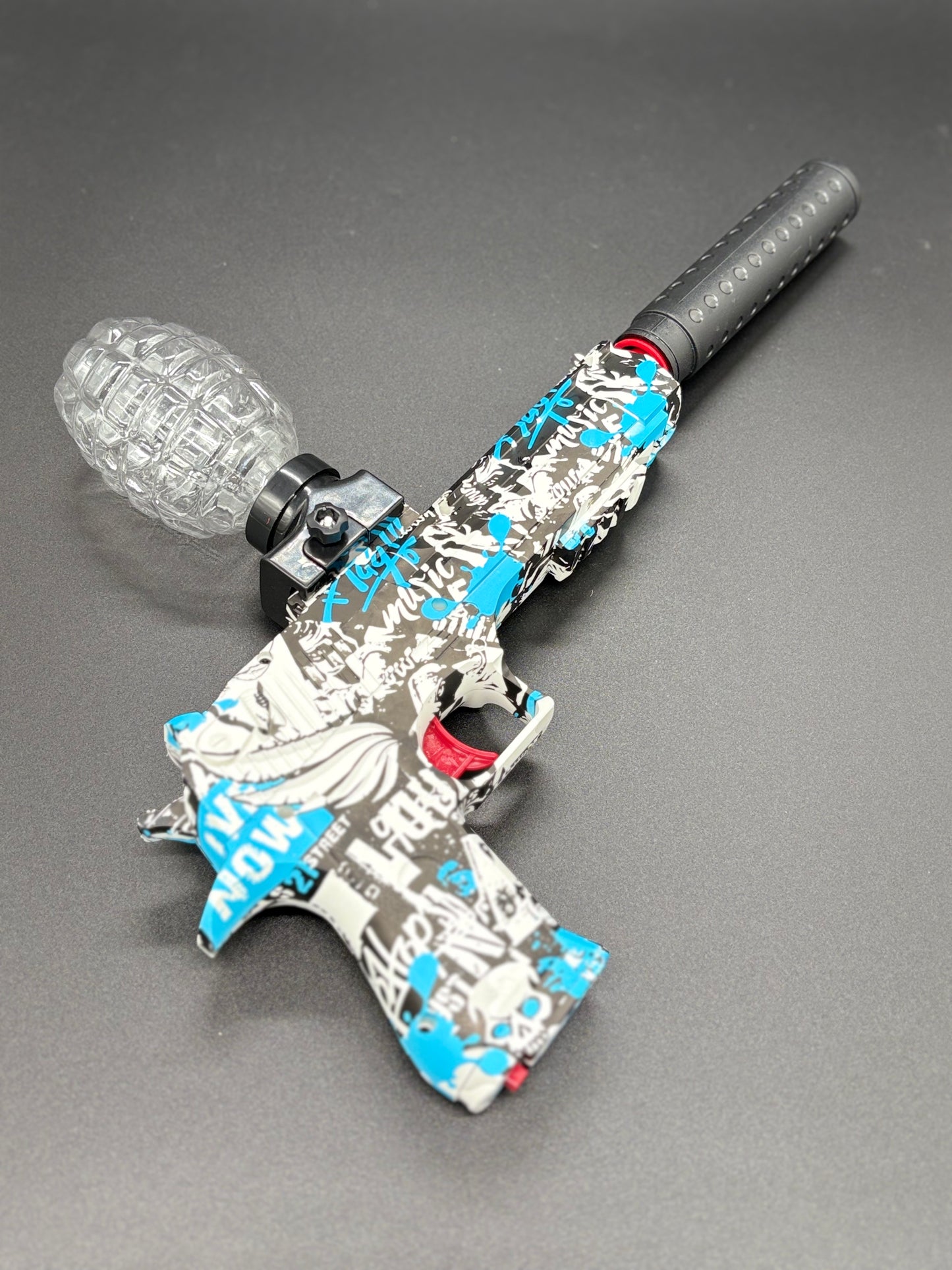 Electric Continuous Crystal/Gel Bullet Firing Water Gun