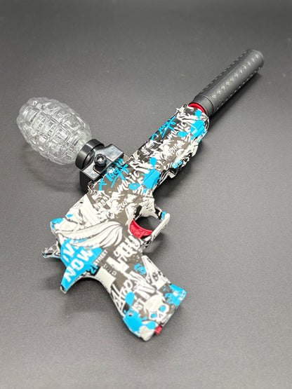 Electric Continuous Crystal/Gel Bullet Firing Water Gun