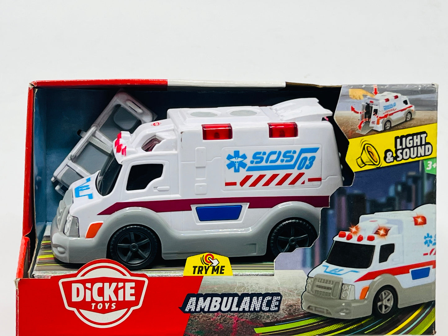 Dickie Toys Light and Sound Vehicle