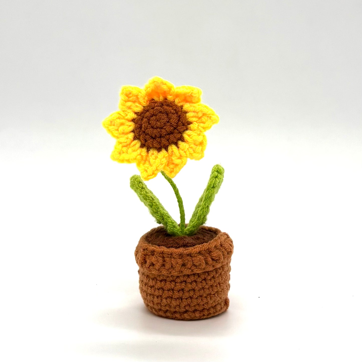 Handmade Crochet Sunflower