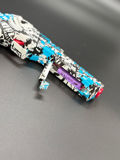 Electric Continuous Crystal/Gel Bullet Firing Water Gun