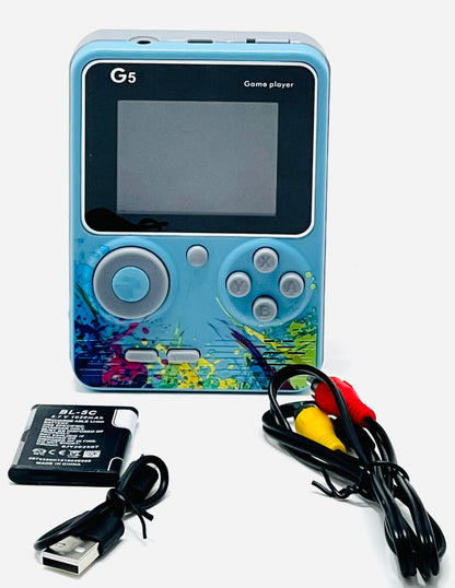 G5 Game , 500-in-1 Retro Game Console – Classic Arcade Video Games Box with Built-in G5 Style Games | Plug & Play TV/AV Output, Old-School Arcade Console with Controller | Family Gaming Box