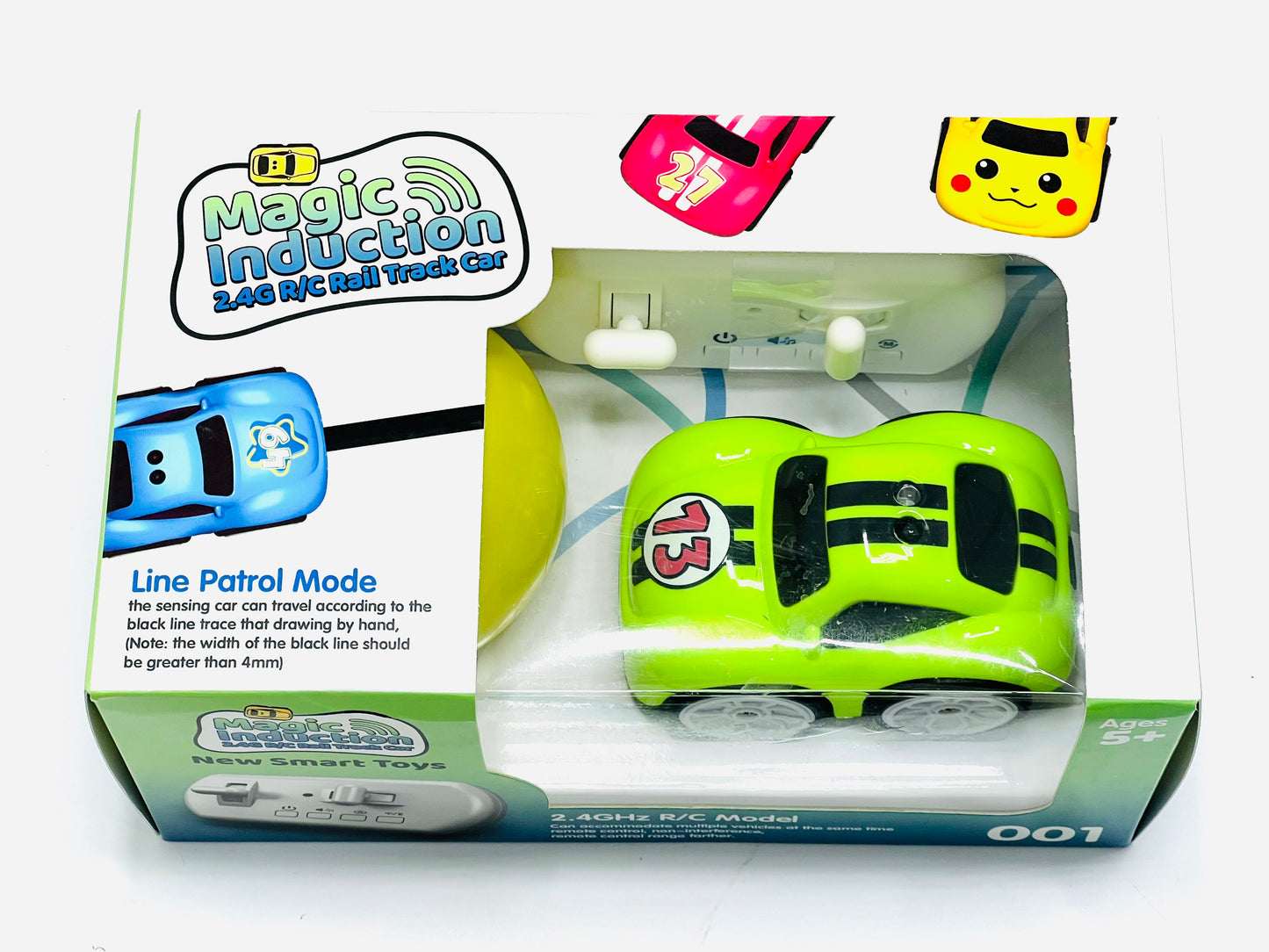 Magic induction 2.4G Remote Control Rail Track Car