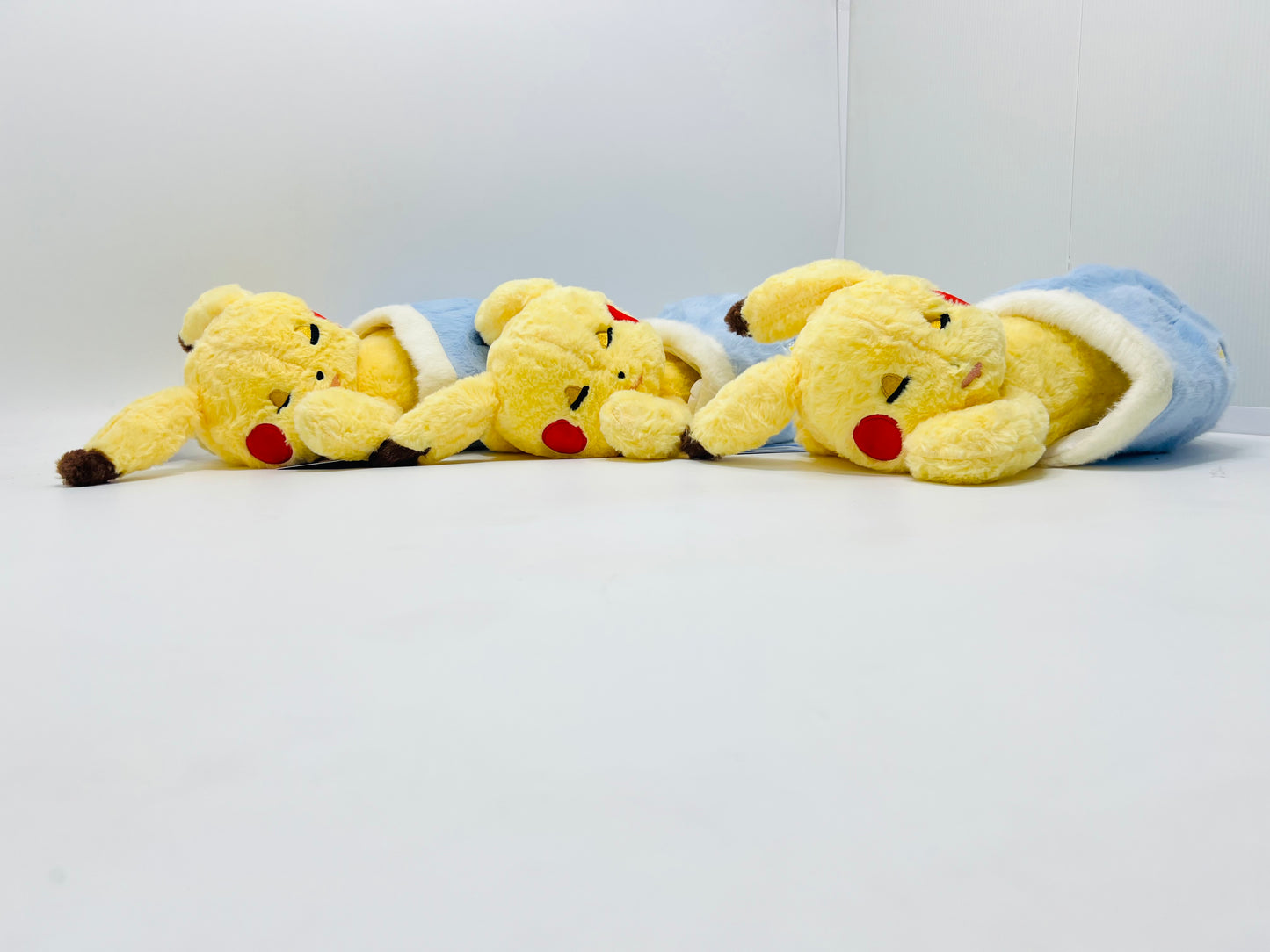 Sleeping Pikachu with Breathing Sound 30 cm Soft Toy