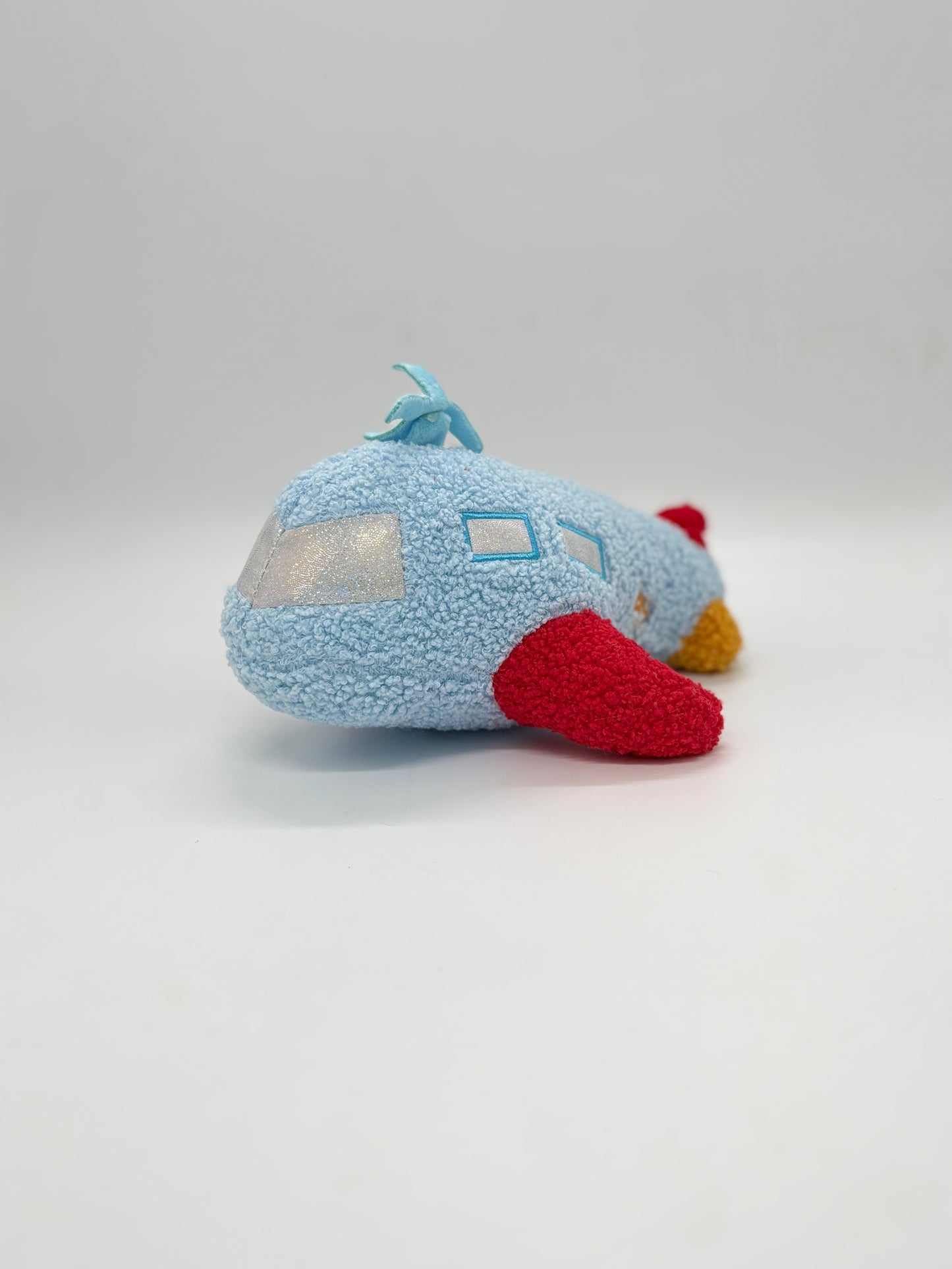 Airplane Plush Throw Pillow – 25 cm Soft Stuffed Toy for Kids Room Decor