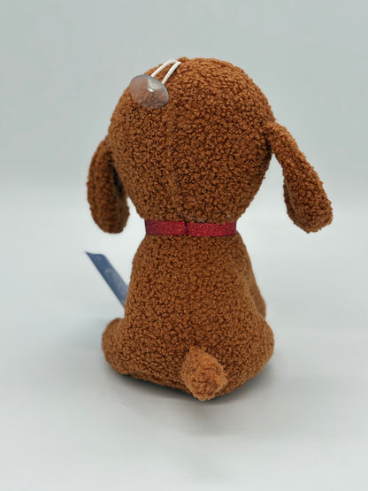 HPOSAN Dog Stuffed Animals Soft Huggable Golden Retriever Plush Dog Plushie 12" Puppy Plush Toy Sleeping Plush Body Pillow for for Kids Boys Girls Birthday Christmas Bedtime Gift