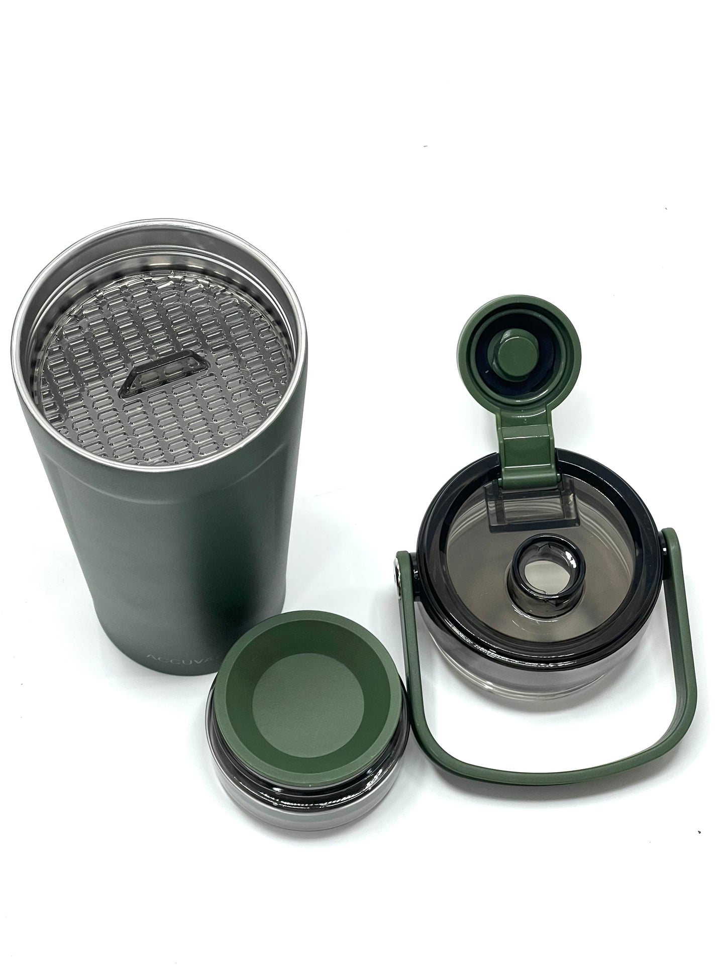 Vaccum Flask Gym Shaker with Storage Stainless Steel- 650ml