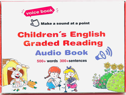 Children's Interactive English Audio Voice Book with Touch and Sound