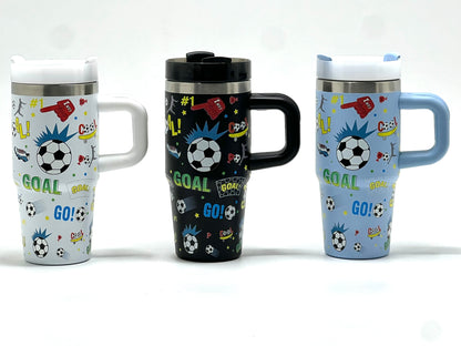 Football Insulated Tumbler for Kids 450ml