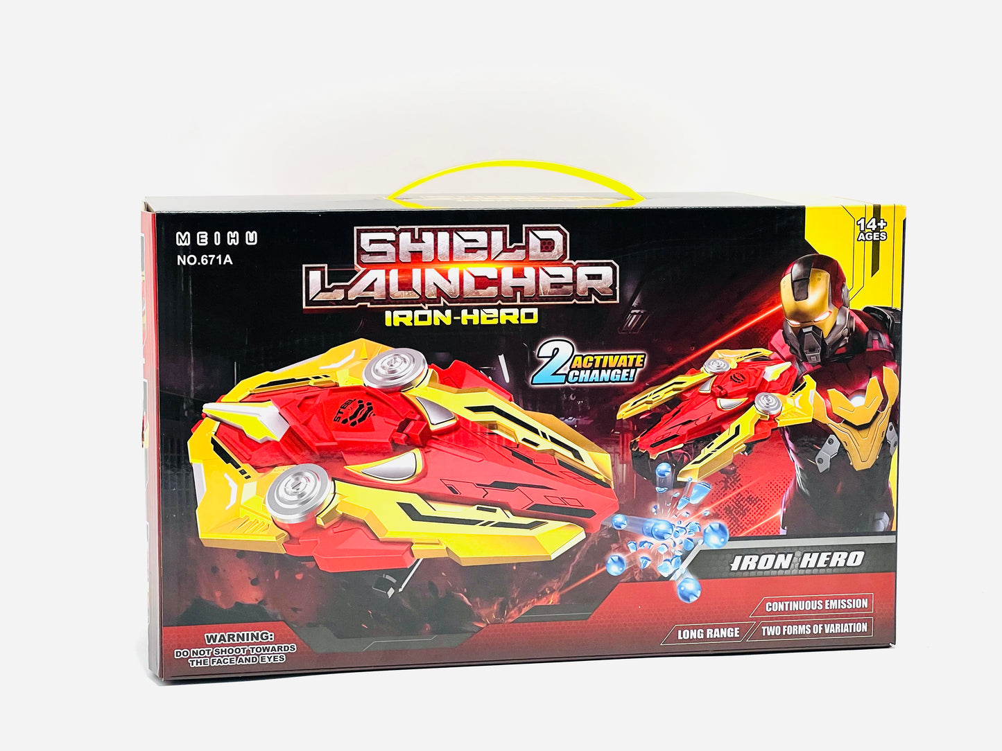 Shield Launcher Ironman Ammo Water Bullet