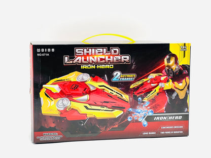 Shield Launcher Ironman Ammo Water Bullet