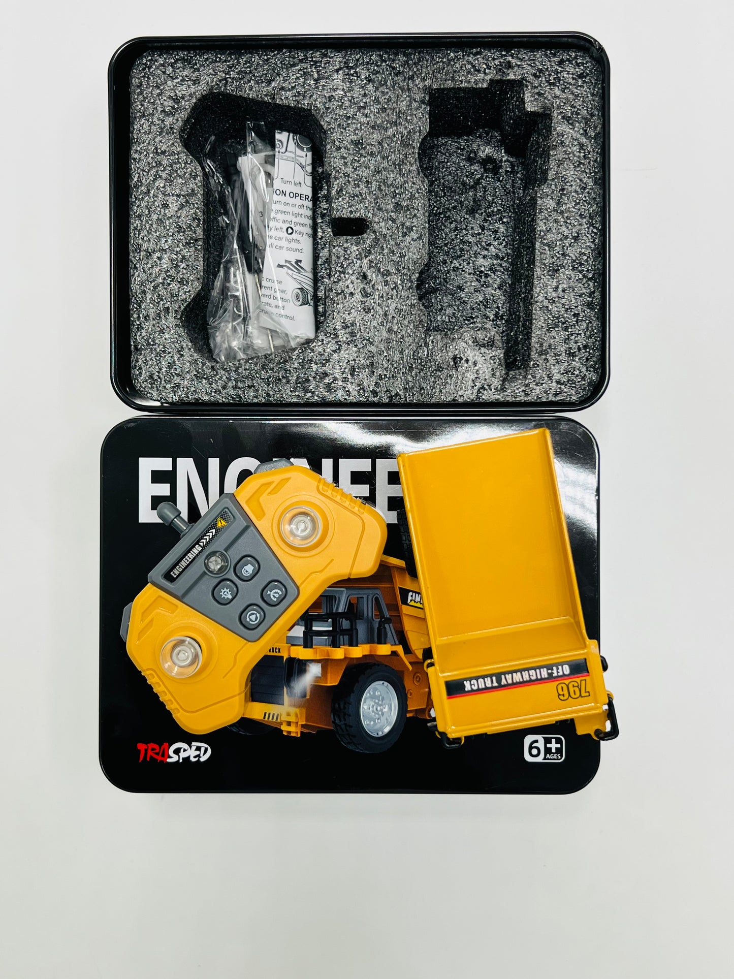 Trasped 1:64 Remote Control Coal Mining Truck