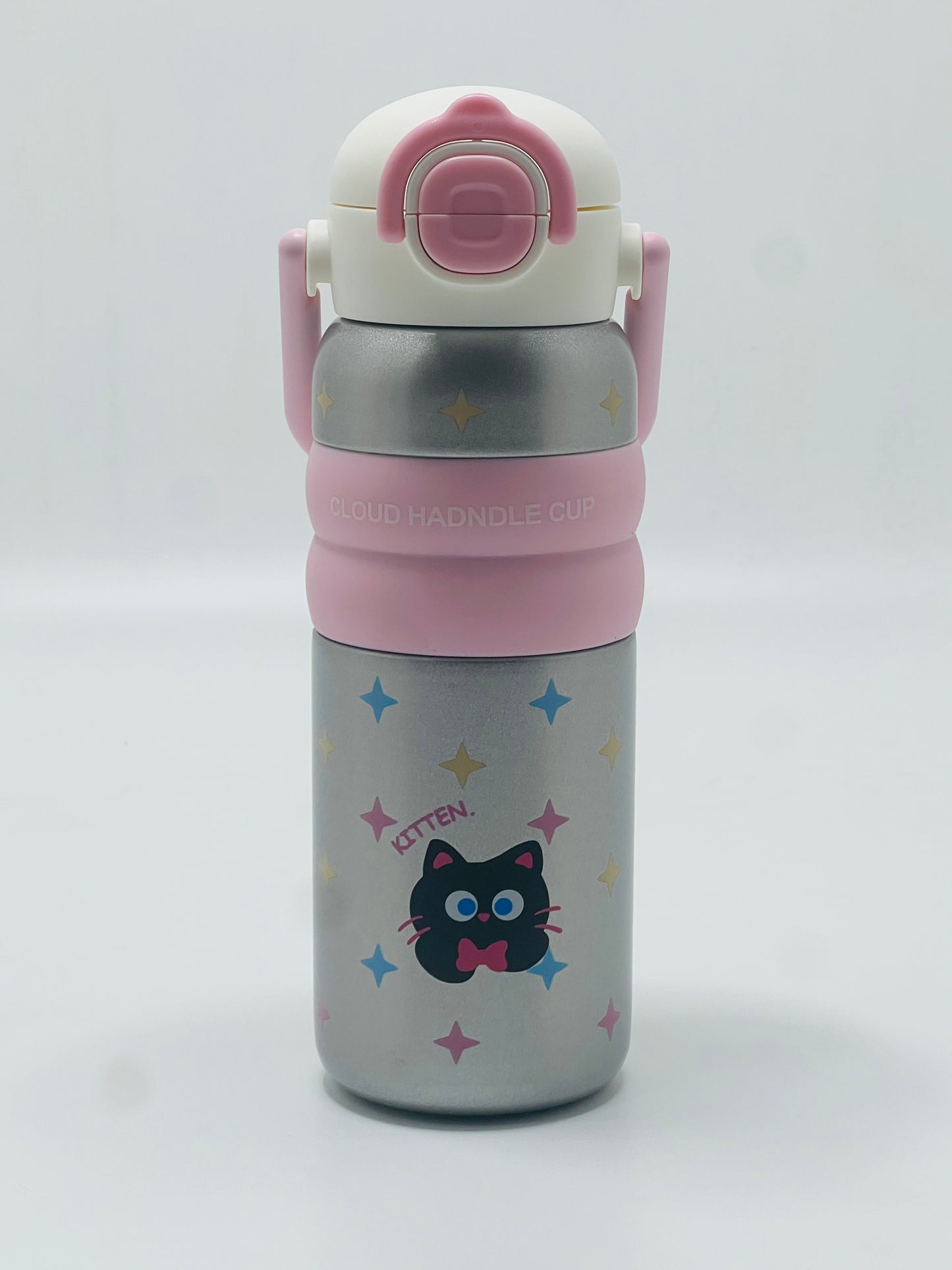 Cloud Handle Insulated Sipper and Non-Sipper Bottle 600ml