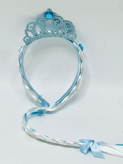 Frozen Princess Hair Band with Extension Multicolor