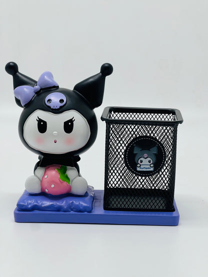 Kuromi Cute Character Pen Stand and Desk Organizer