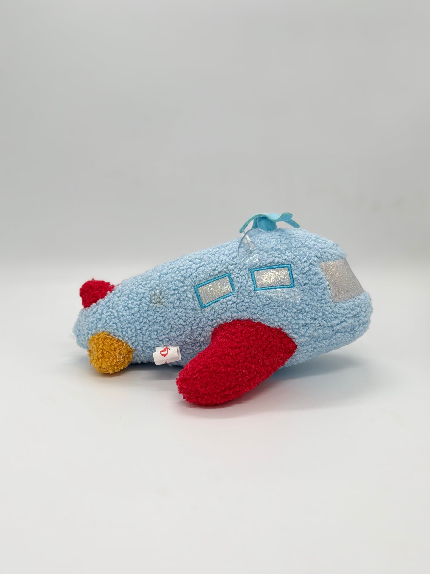 Airplane Plush Throw Pillow – 25 cm Soft Stuffed Toy for Kids Room Decor