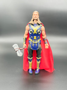 Thor Love and Thunder Action Figure with Fabric Cape and Stormbreaker Axe