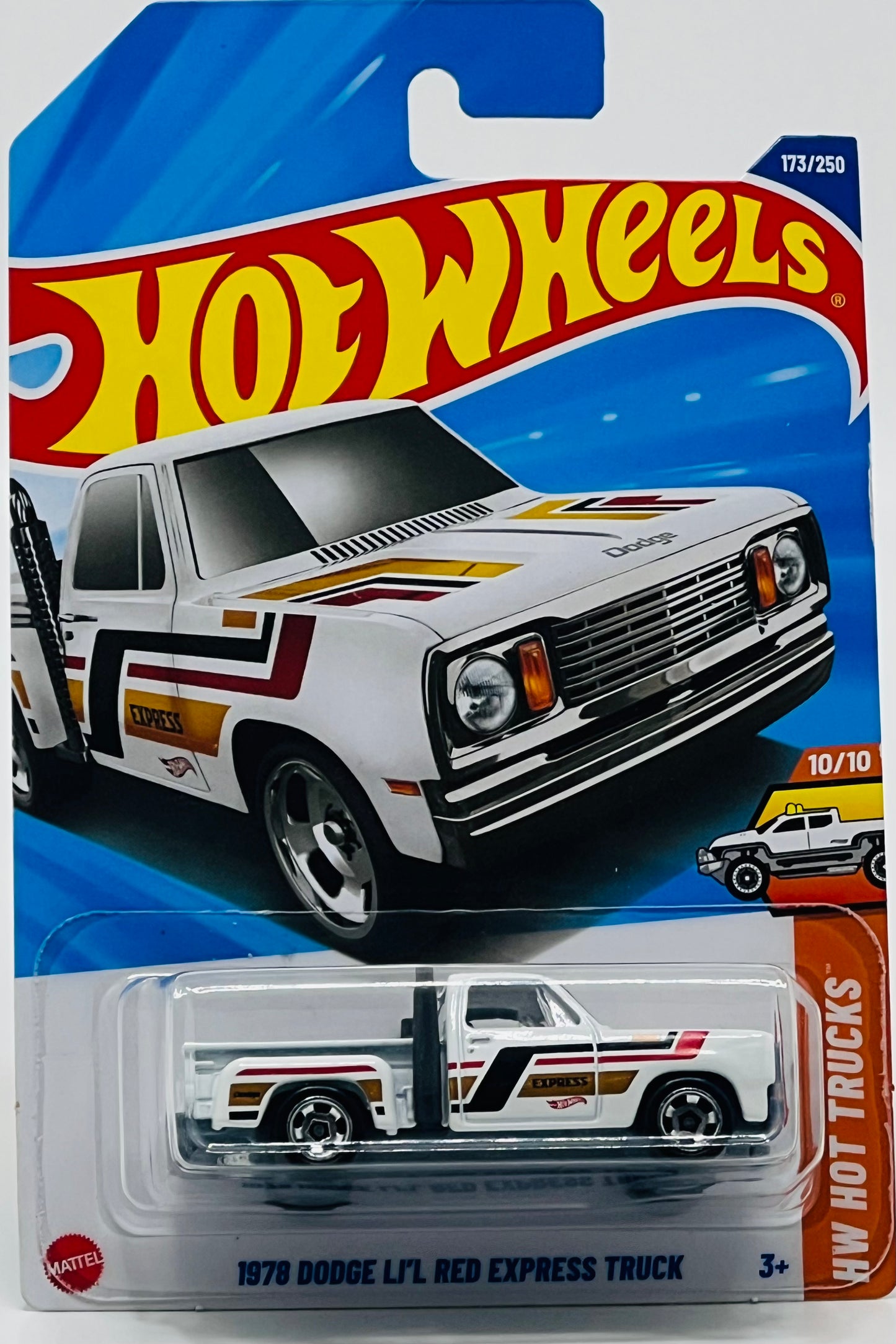 Hot Wheels Basic Car 1:64 – 1978 Dodge Li’l Red Express Truck Die-Cast Vehicle (C4982-JBB03-N7C5) (Age 3+)