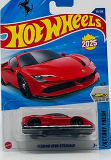 Hot Wheels Basic Car 1:64 – Ferrari SF90 Stradale Die-Cast Vehicle (C4982-HYW34-N7C5) (Age 3+)