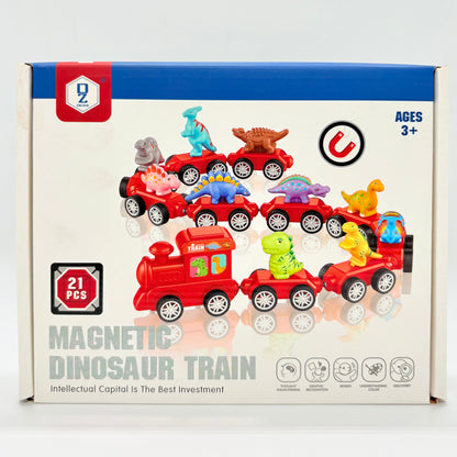 Magnetic Dinosaur Train ( 21 Pcs)