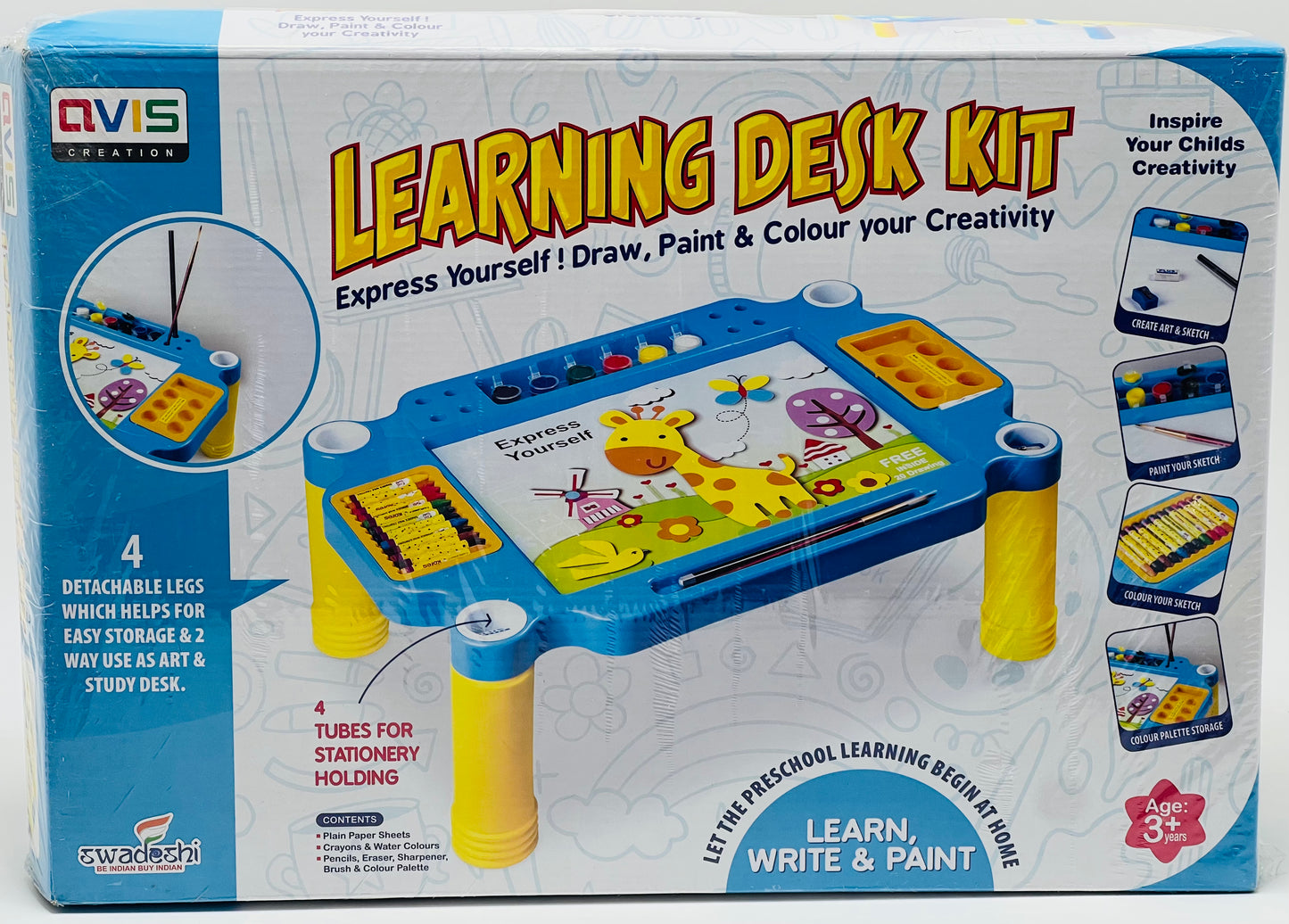 Avis Creation Learning Desk Kit Senior